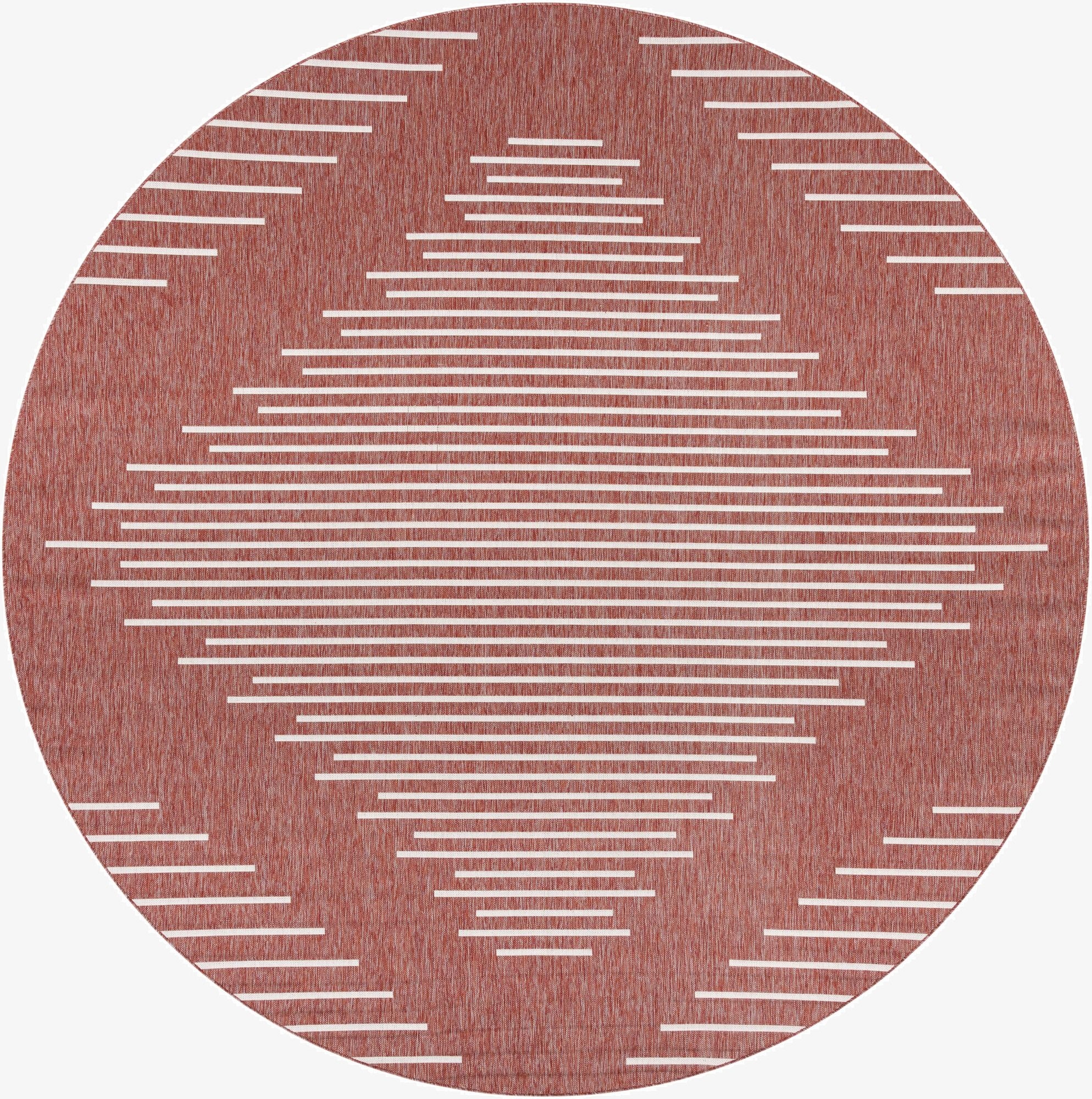 13' x 13'  Washable Modern Indoor / Outdoor Round Rug