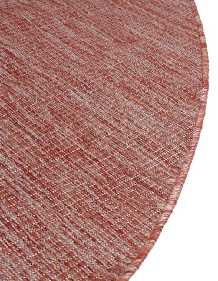 10' 8 x 10' 8 Easy-Clean Solid Indoor / Outdoor Round Rug