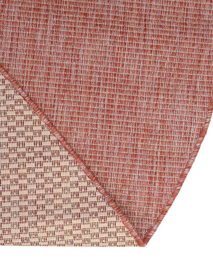 10' 8 x 10' 8 Easy-Clean Solid Indoor / Outdoor Round Rug
