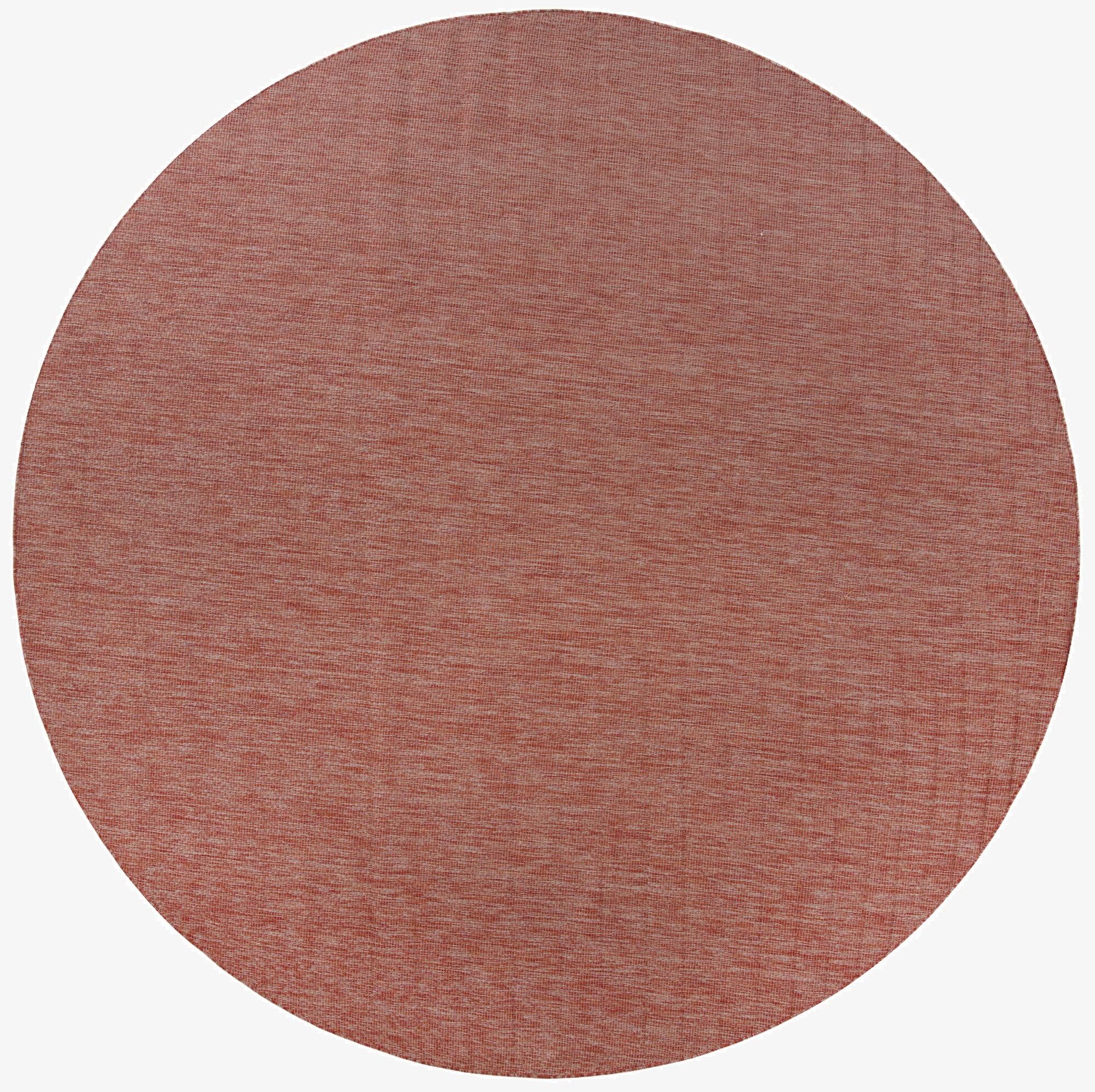 13' x 13'  Washable Solid Indoor / Outdoor Round Rug