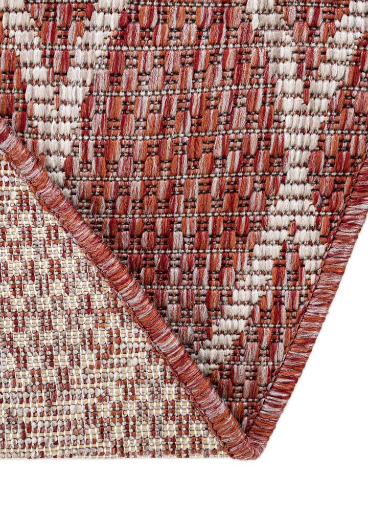 4' x 4' Easy-Clean Trellis Indoor / Outdoor Round Rug