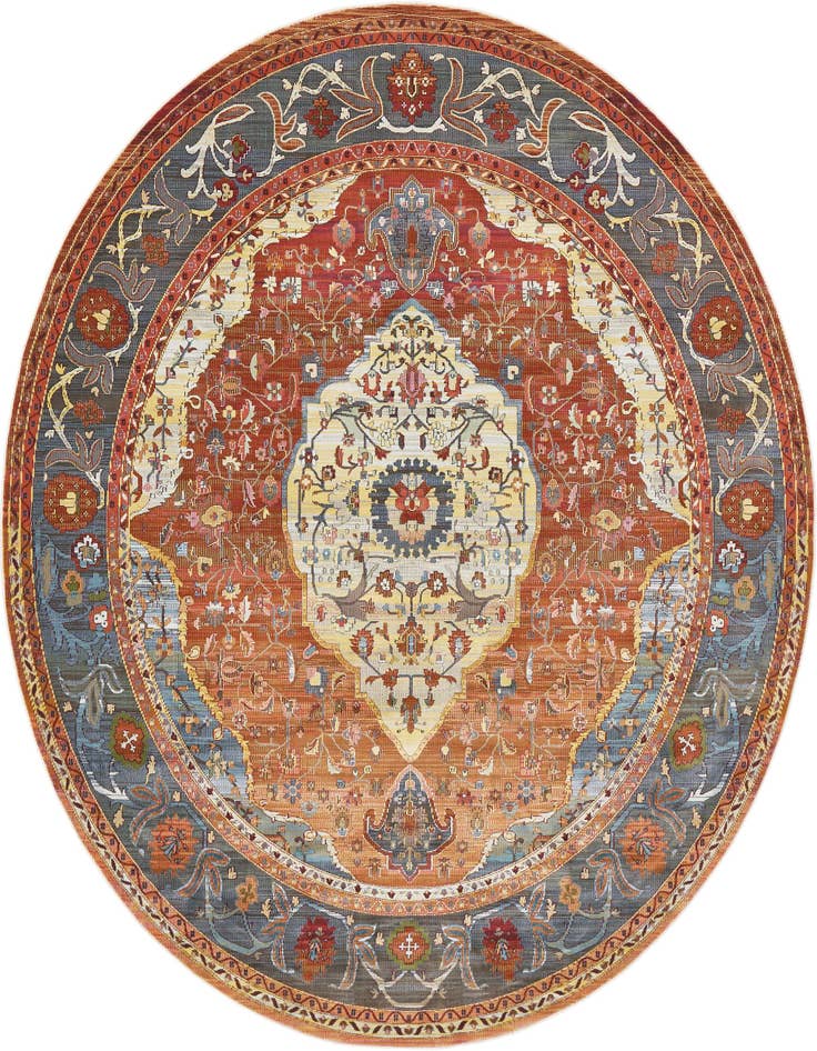 Detail image of 8' x 8' Santiago Round Rug