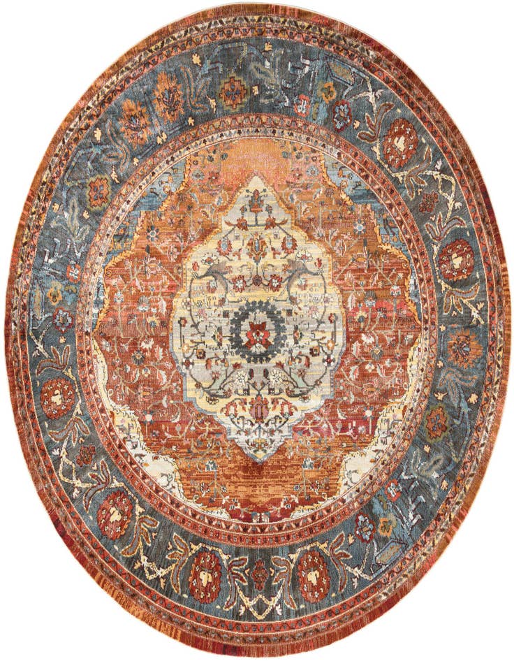 Detail image of 10' x 10' Santiago Round Rug