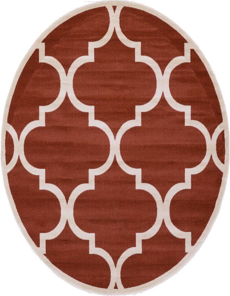 Detail image of 8' x 8' Trellis Round Rug
