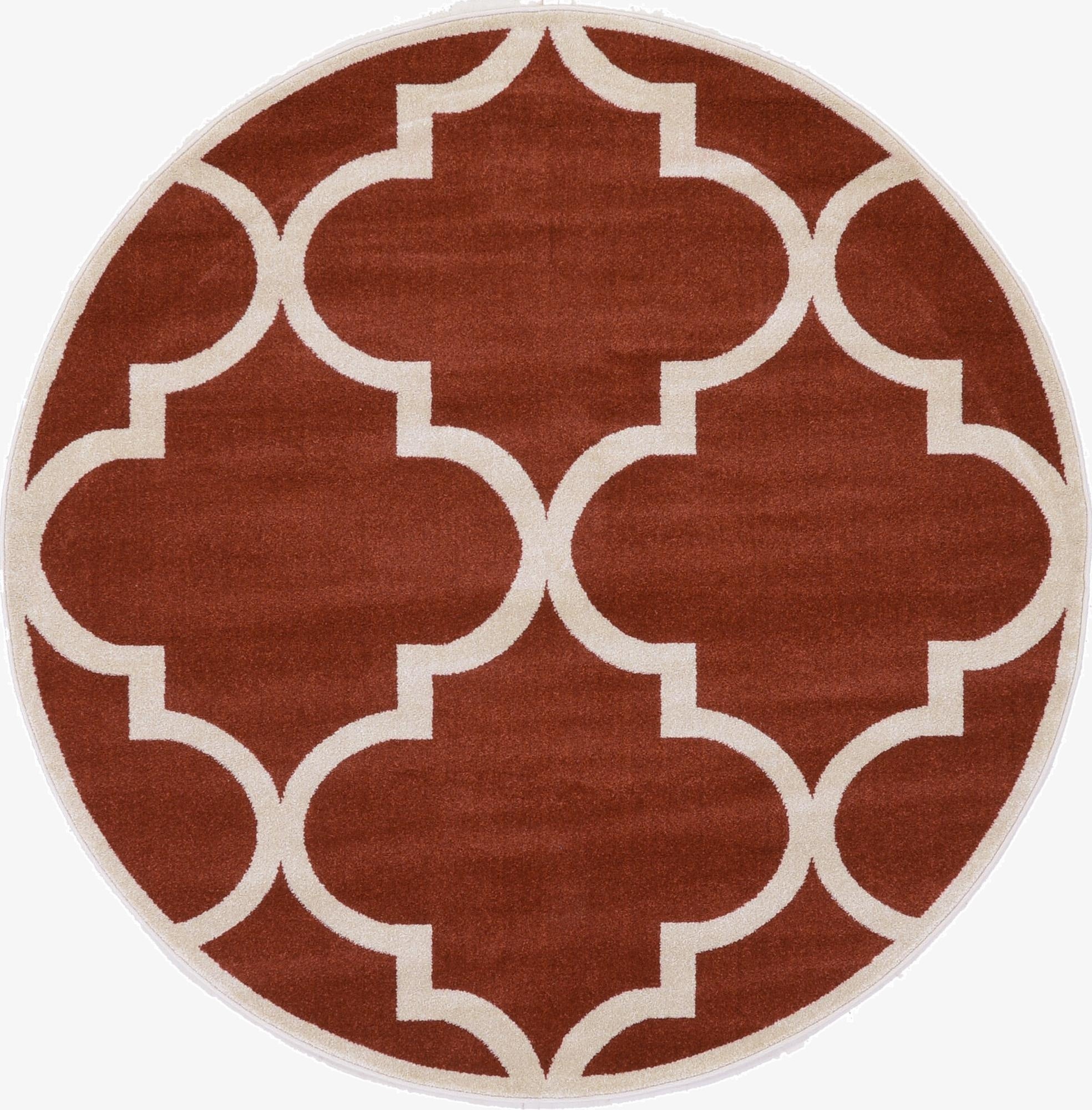 6' x 6' Trellis Round Rug