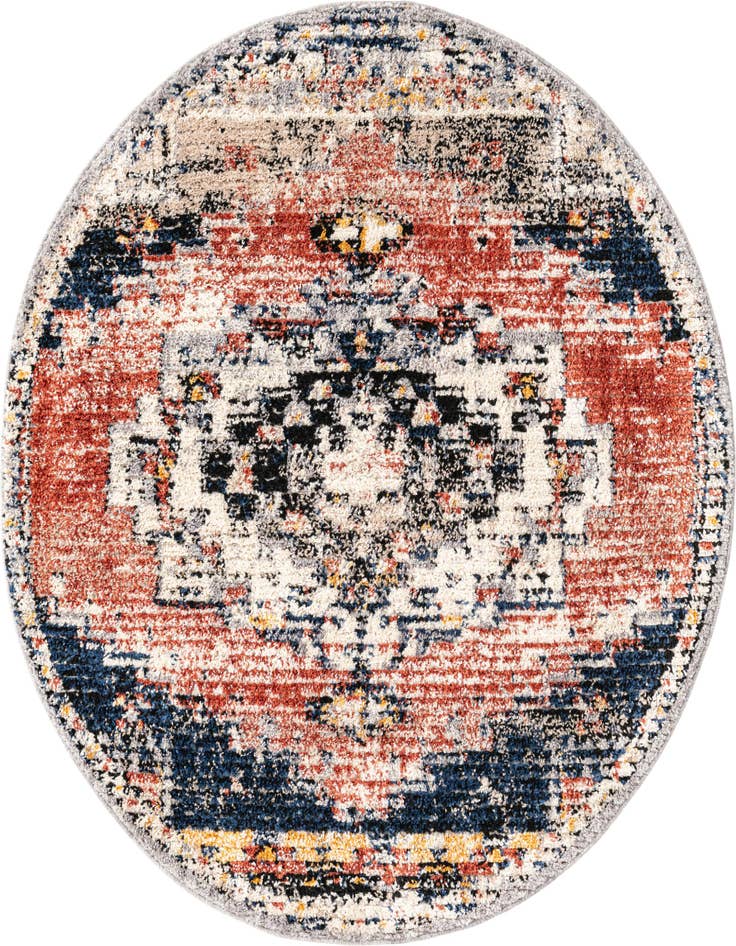 Detail image of 5' x 5' Tucson Round Rug