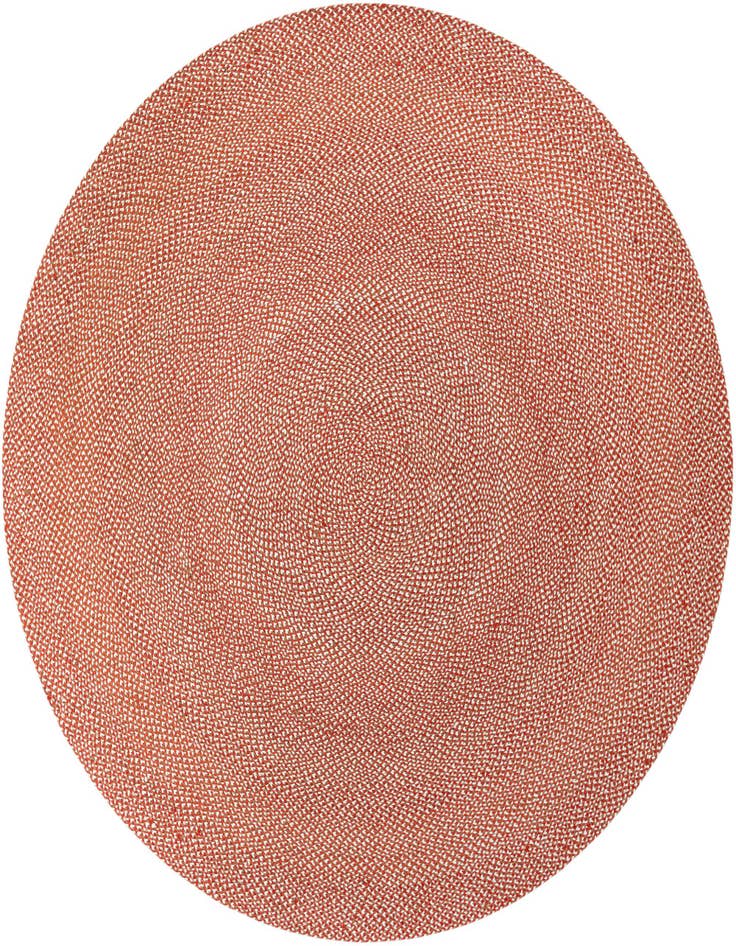 Detail image of 10' x 10'  Hand Tweed Braided Jute Round Rug