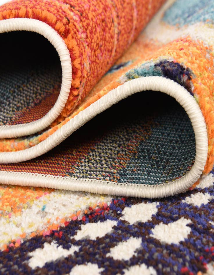 Detail image of 2' 7 x 10' Washable Amalfi Runner Rug
