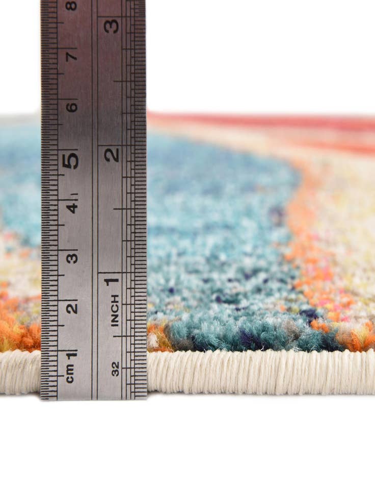 Detail image of 2' 7 x 10' Washable Amalfi Runner Rug
