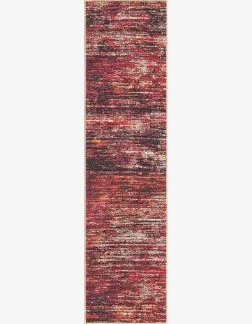 Rust Red Asha Runner Rug