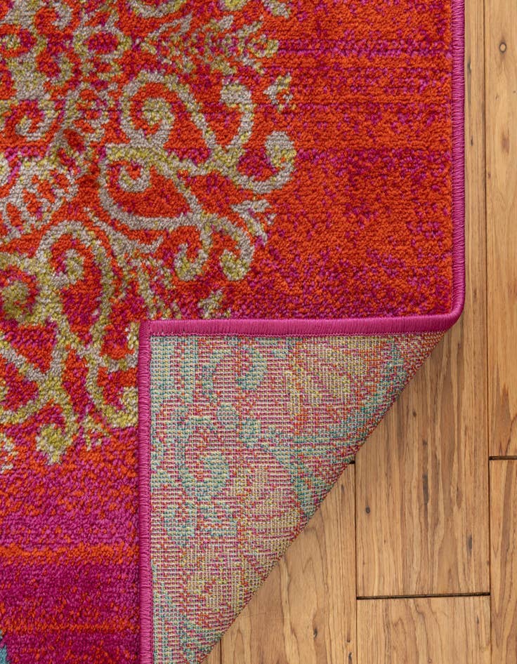 Detail image of 3' x 10' Azalea Runner Rug