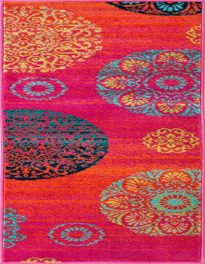 Detail image of 2' x 6' Azalea Runner Rug