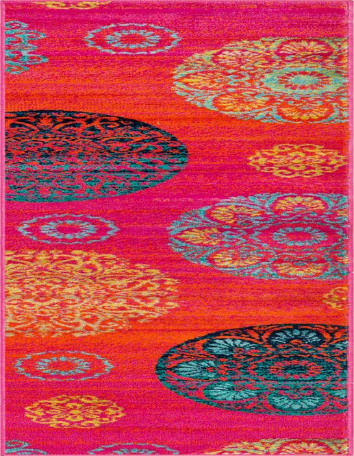 Detail image of 2' x 8' Azalea Runner Rug