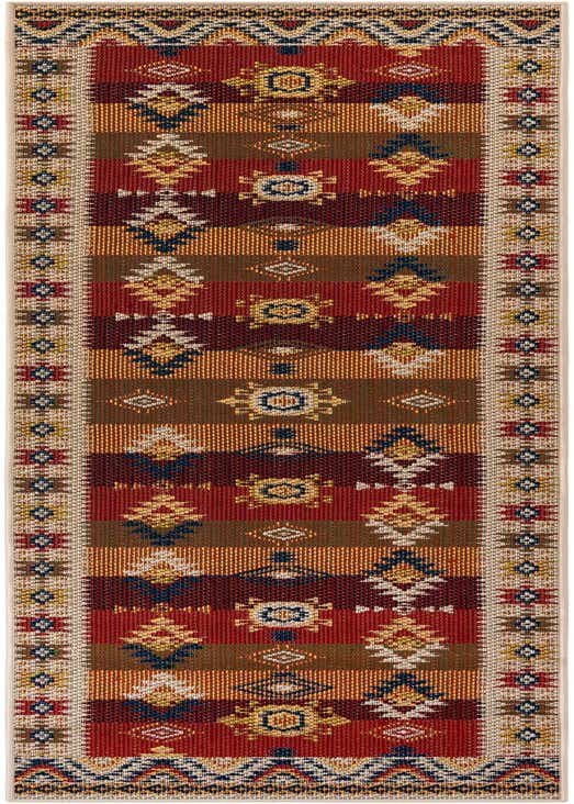 2' 7 x 10' Easy-Clean Baja Indoor / Outdoor Runner Rug