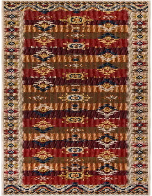 Detail image of 2' 7 x 10' Easy-Clean Baja Indoor / Outdoor Runner Rug