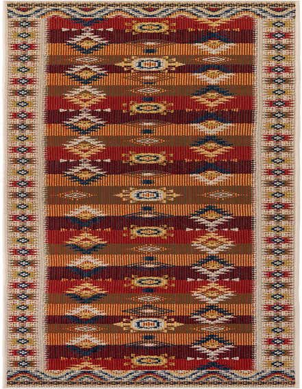 2' 7 x 12' Easy-Clean Baja Indoor / Outdoor Runner Rug