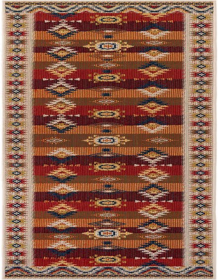 Detail image of 2' 7 x 12' Easy-Clean Baja Indoor / Outdoor Runner Rug