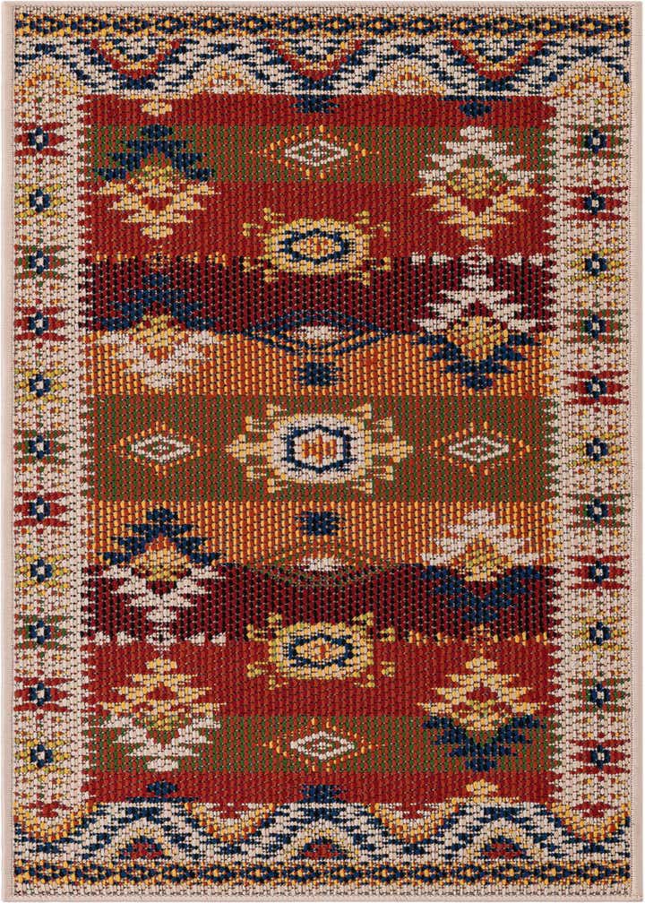 2' x 5' Easy-Clean Baja Indoor / Outdoor Runner Rug