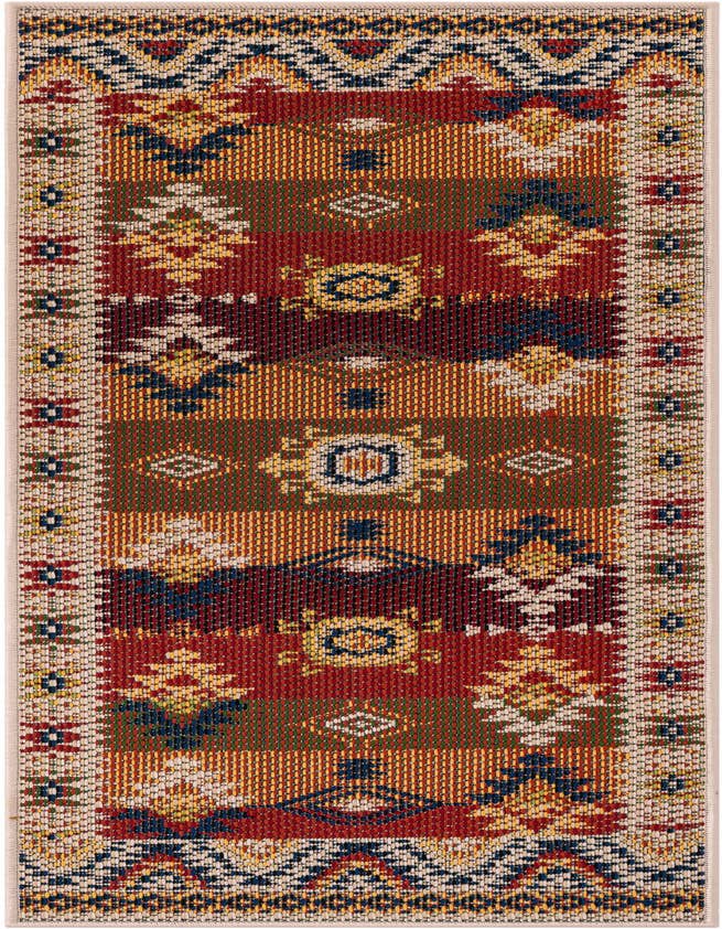 Detail image of 2' x 6' Easy-Clean Baja Indoor / Outdoor Runner Rug