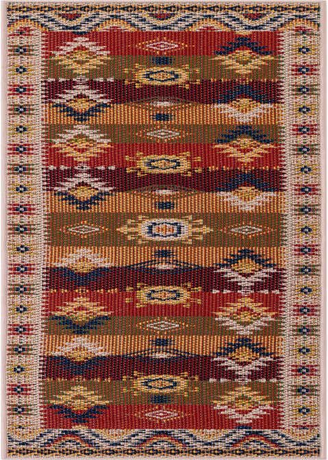 2' x 8' Easy-Clean Baja Indoor / Outdoor Runner Rug