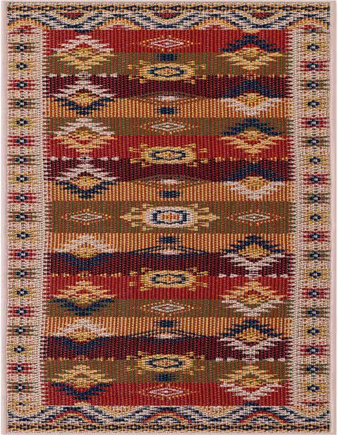 2' x 8' Easy-Clean Baja Indoor / Outdoor Runner Rug
