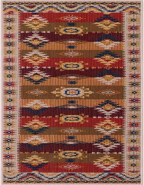 Detail image of 2' x 8' Easy-Clean Baja Indoor / Outdoor Runner Rug