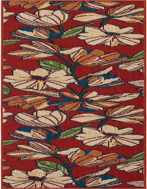 2' 7 x 10' Easy-Clean Baja Indoor / Outdoor Runner Rug