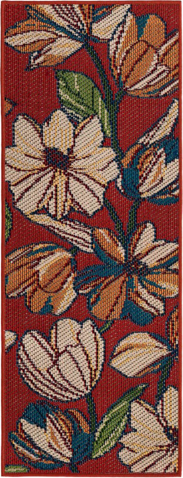 Detail image of 2' x 5' Easy-Clean Baja Indoor / Outdoor Runner Rug