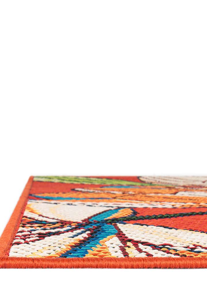 2' x 8' Easy-Clean Baja Indoor / Outdoor Runner Rug