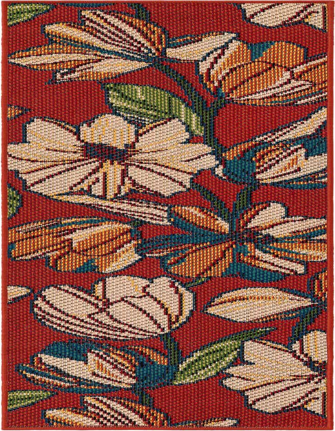 2' x 6' Easy-Clean Baja Indoor / Outdoor Runner Rug