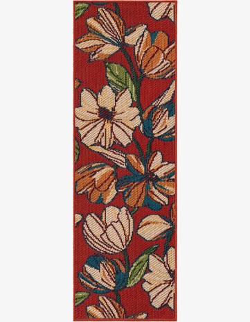 2' x 6' Easy-Clean Baja Indoor / Outdoor Runner Rug