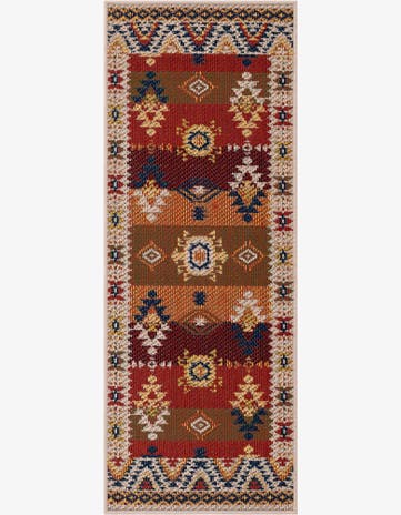 2' x 5' Easy-Clean Baja Indoor / Outdoor Runner Rug