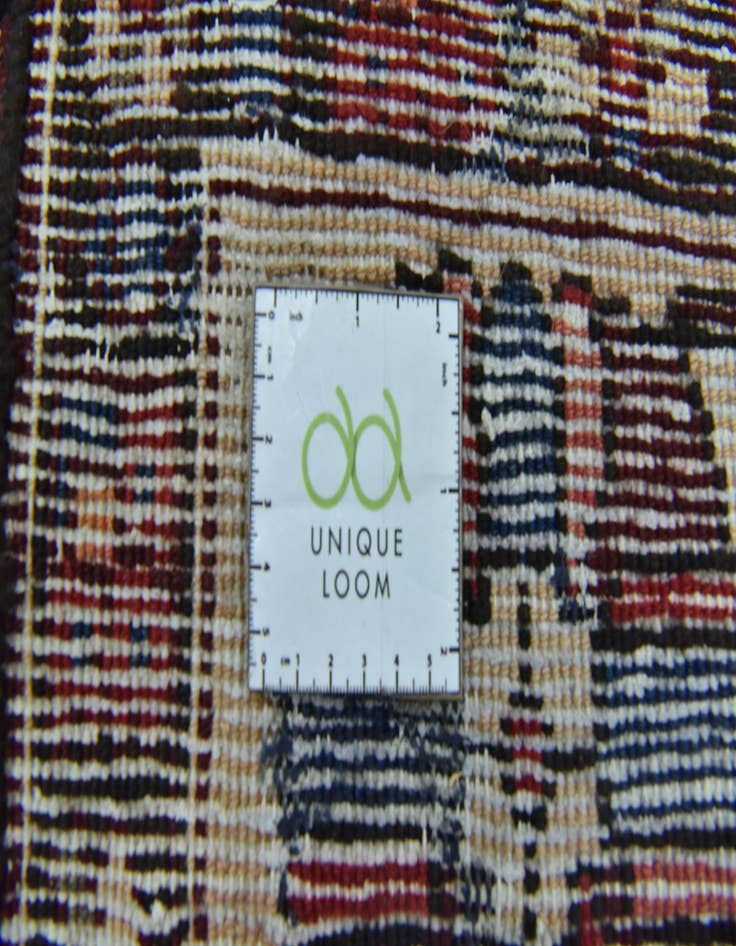 Detail image of 5' 3 x 9' 10  Hand Knotted Bakhtiar Persian Wool Runner Rug