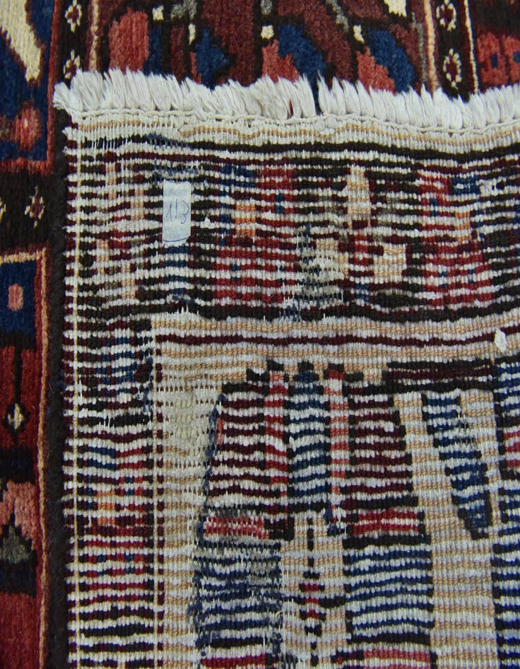 Detail image of 5' 3 x 9' 10  Hand Knotted Bakhtiar Persian Wool Runner Rug