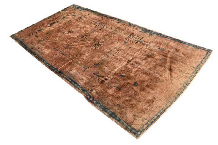 4' 2 x 8' 3 Hand Knotted Balouch Persian Wool Runner Rug