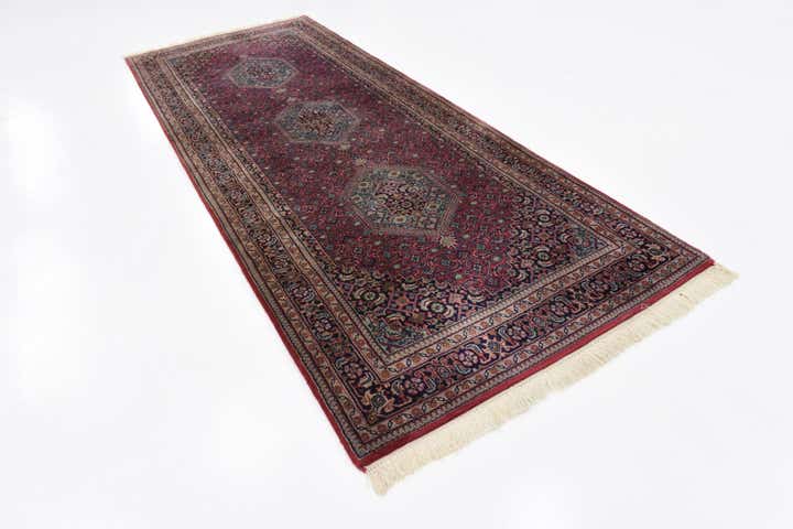 4' x 10' Hand Knotted Bidjar Persian Wool Runner Rug