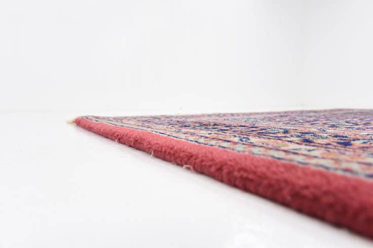 Detail image of 4' x 10' Hand Knotted Bidjar Persian Wool Runner Rug