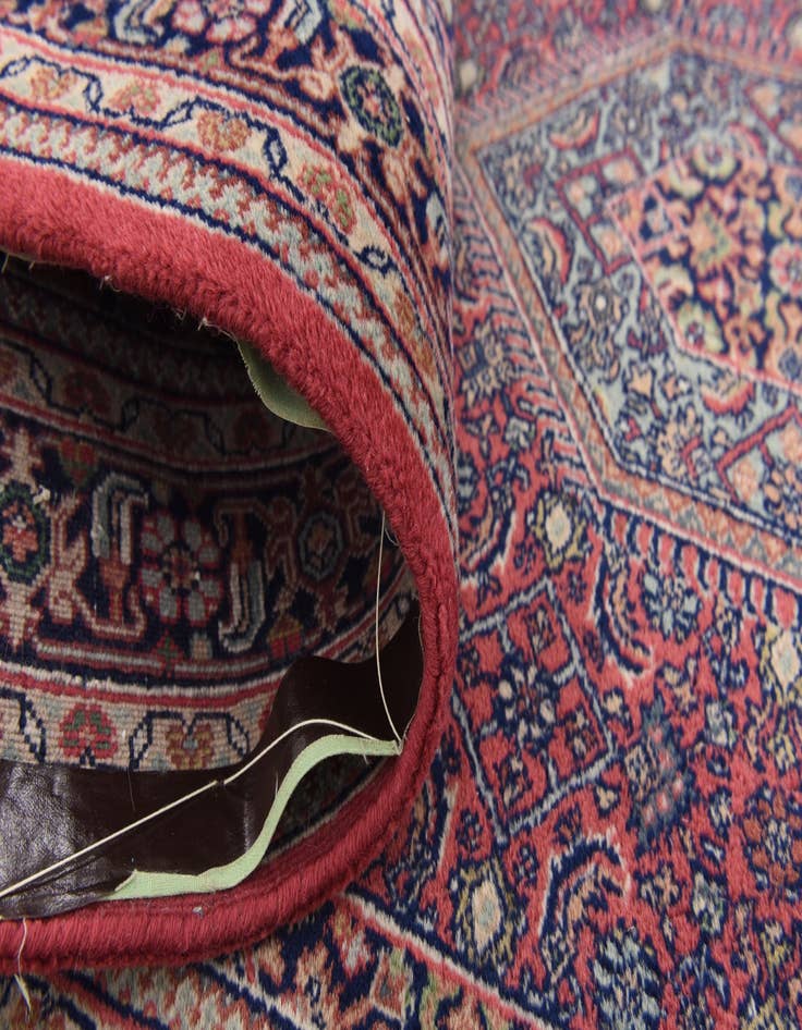 Detail image of 4' x 10' Hand Knotted Bidjar Persian Wool Runner Rug