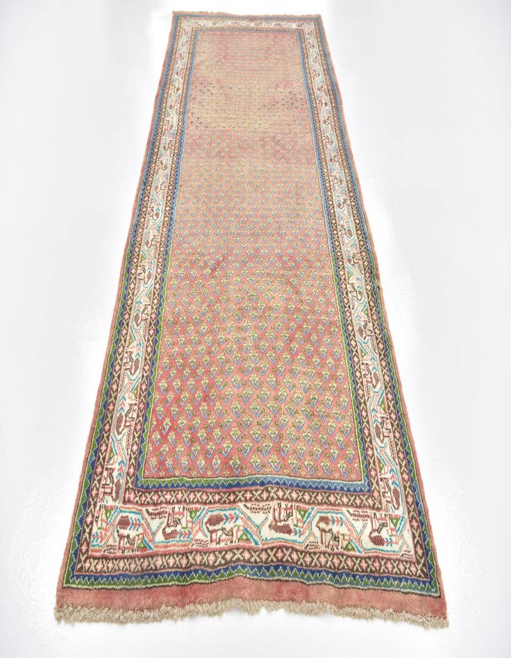 Detail image of 4' 7 x 10' 5 Botemir Wool Runner Rug