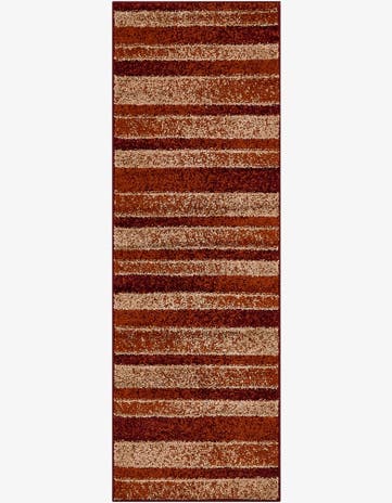 Rust Red Equinox Runner Rug