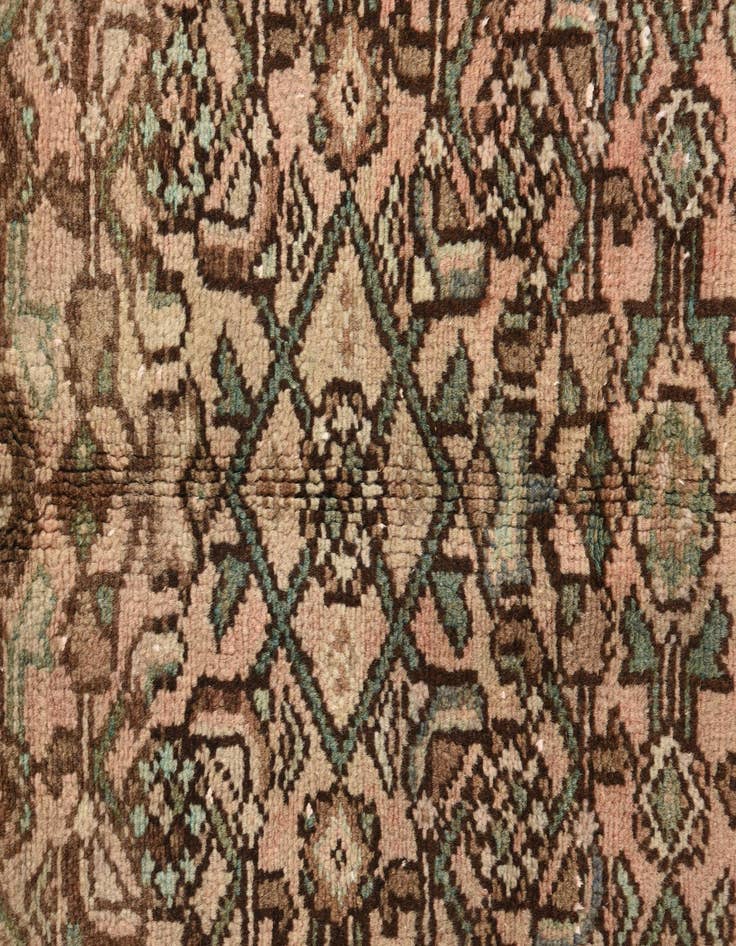 Detail image of 2' 3 x 4' 10  Hand Knotted Hamedan Persian Wool Runner Rug