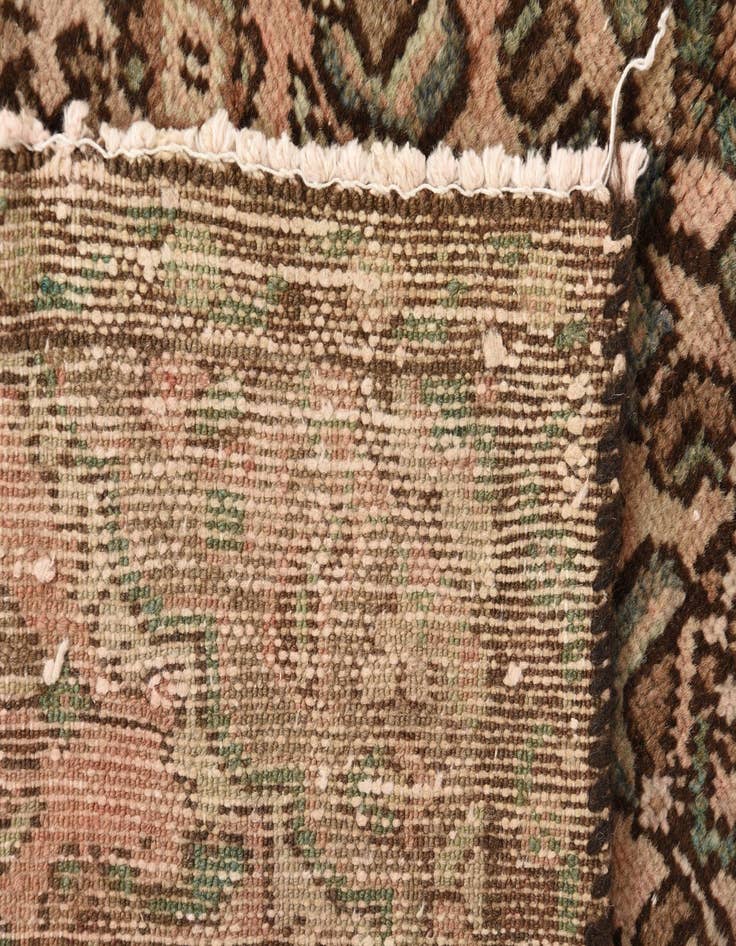 Detail image of 2' 3 x 4' 10  Hand Knotted Hamedan Persian Wool Runner Rug