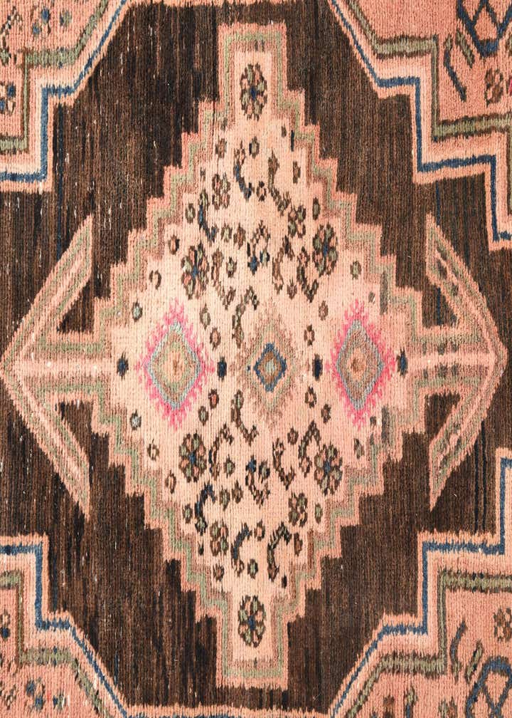 3' 5 x 9' 6 Hand Knotted Hamedan Persian Wool Runner Rug