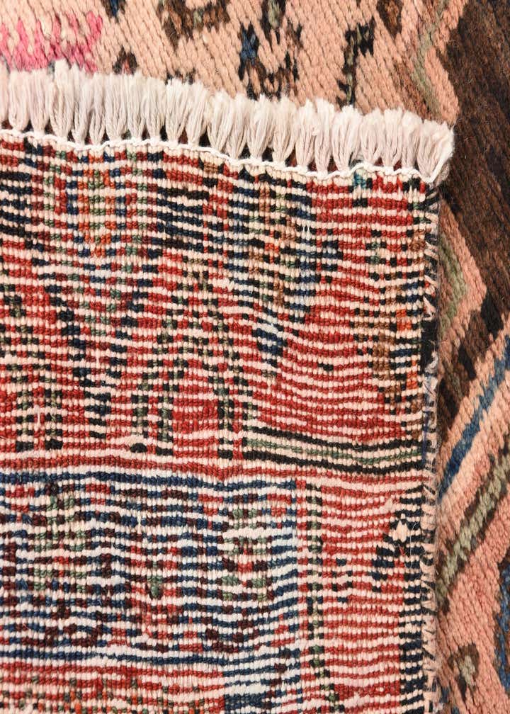 3' 5 x 9' 6 Hand Knotted Hamedan Persian Wool Runner Rug