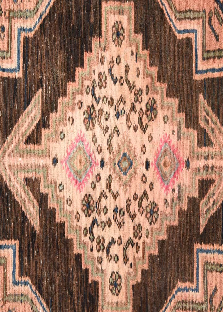 3' 5 x 9' 6 Hand Knotted Hamedan Persian Wool Runner Rug