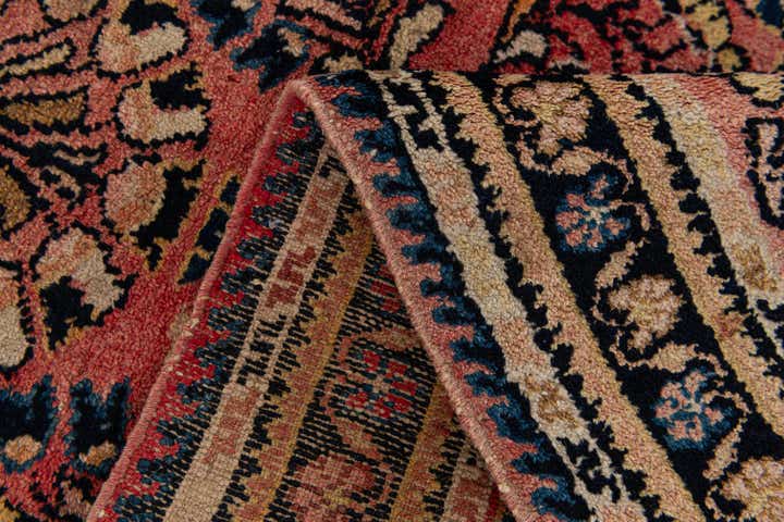 2' 1 x 3' 10 Hand Knotted Hamedan Persian Wool Runner Rug