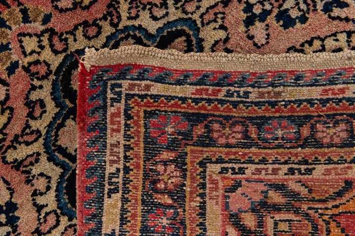 2' 1 x 3' 10 Hand Knotted Hamedan Persian Wool Runner Rug