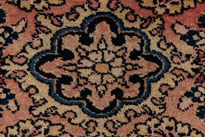 2' 1 x 3' 10 Hand Knotted Hamedan Persian Wool Runner Rug
