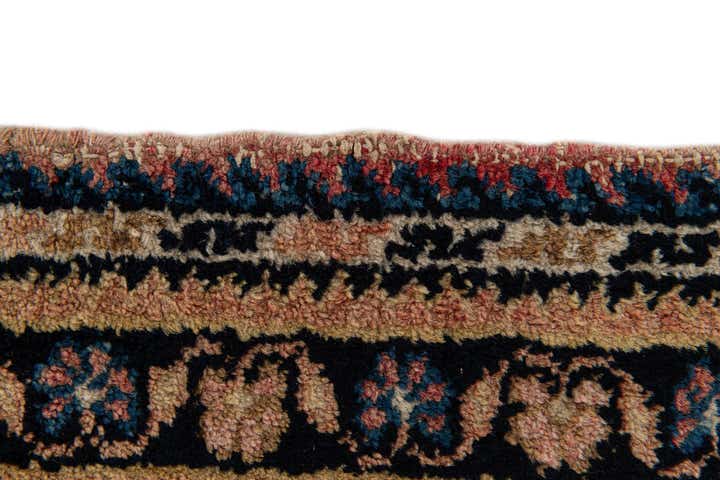 2' 1 x 3' 10 Hand Knotted Hamedan Persian Wool Runner Rug