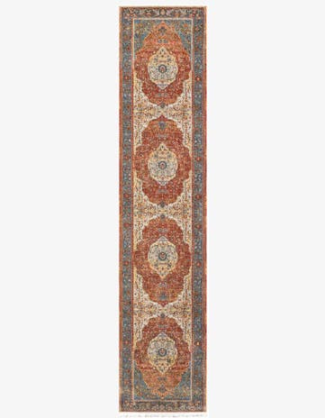 Rust Red Havana Runner Rug